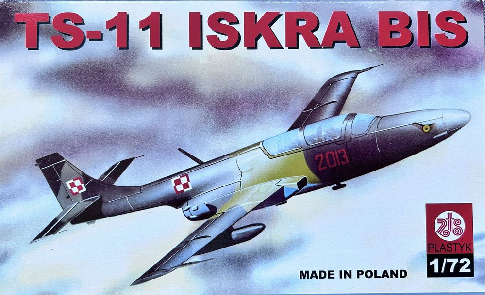 Model do sklejania samolot TS-11 Iskra Bis Plastyk S016