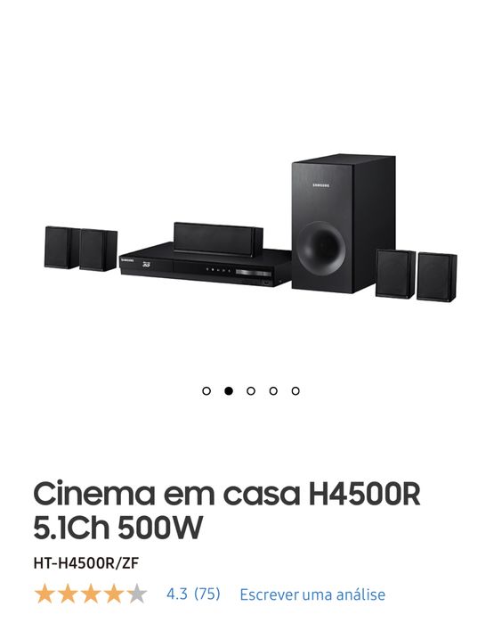 Samsung Blu-ray 3D 500w