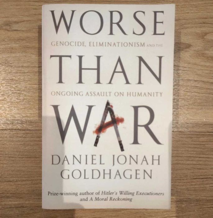 Daniel Goldhagen Worse than War (novo- portes incluídos)