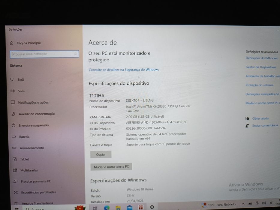 Vendo PC pequeno ASUS