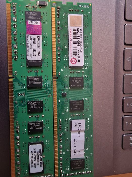 Memoria ram ddr2 e 3