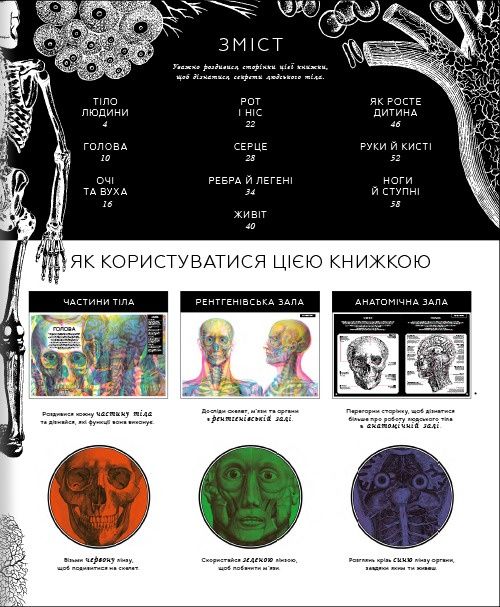 Книга "Прихований світ людського тіла" книжка нова