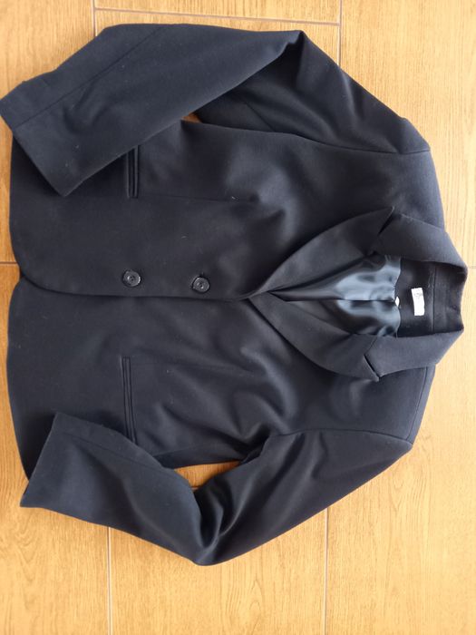 Czarny żakiet/ damska marynarka rozmiar 48