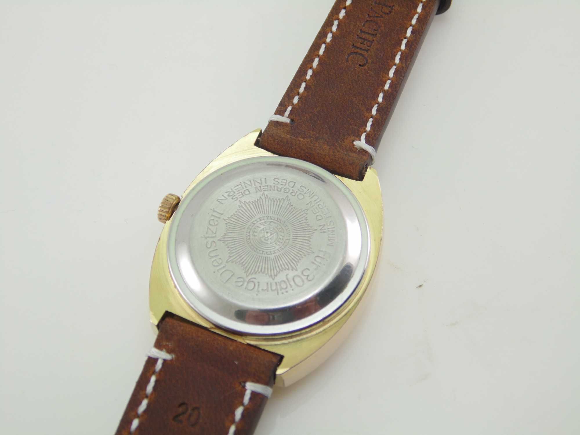 Niemiecki mechaniczny zegarek Glashutte spezichron . automatic 22 kam.