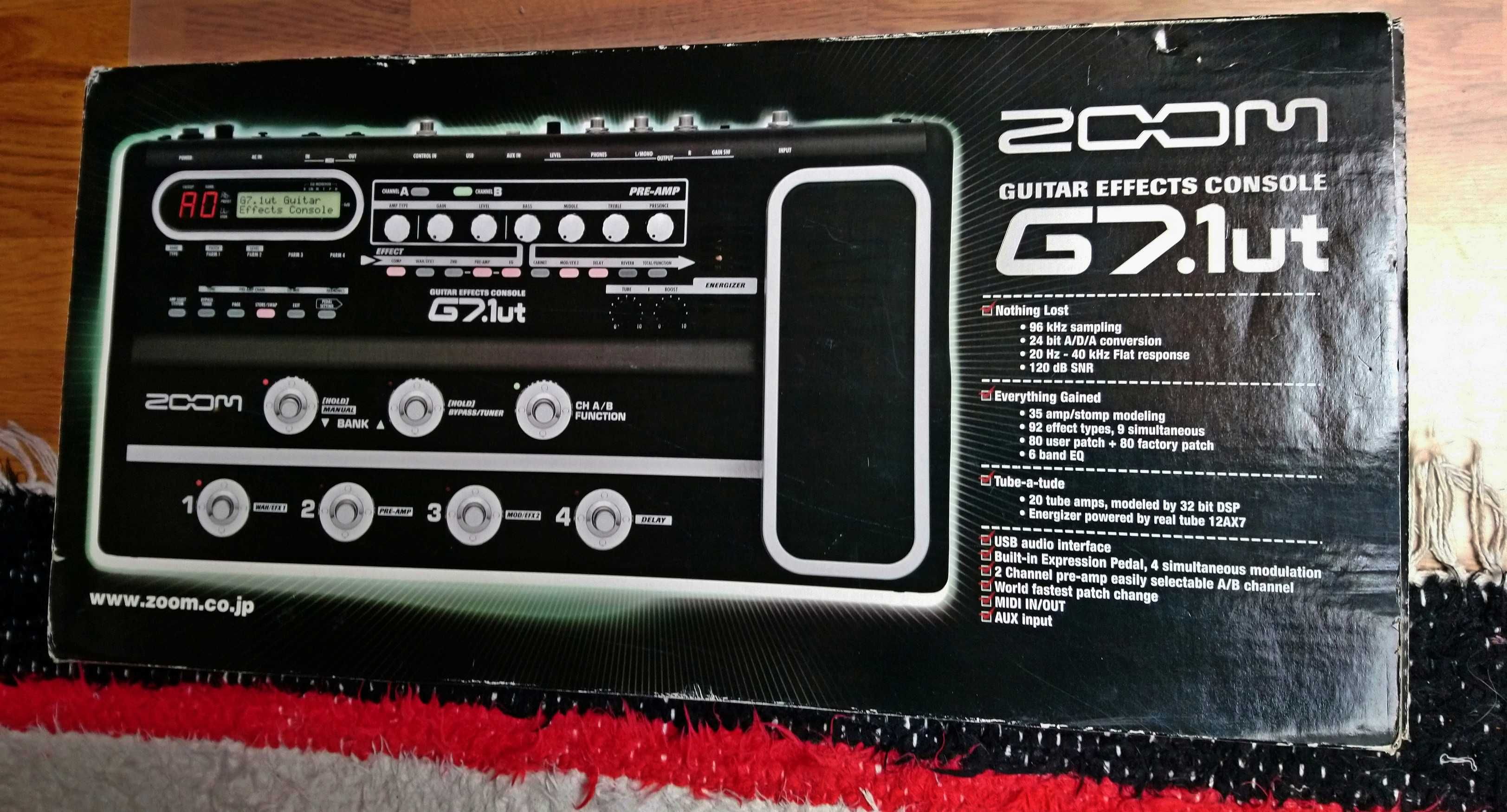 Multiefekt Zoom G7.1ut