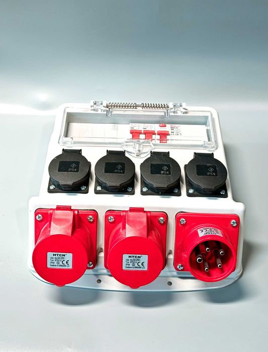 Rozdzielnica Elektryczna Budowlana 400 V 230 V IP4 NOWA 4x230 3x400