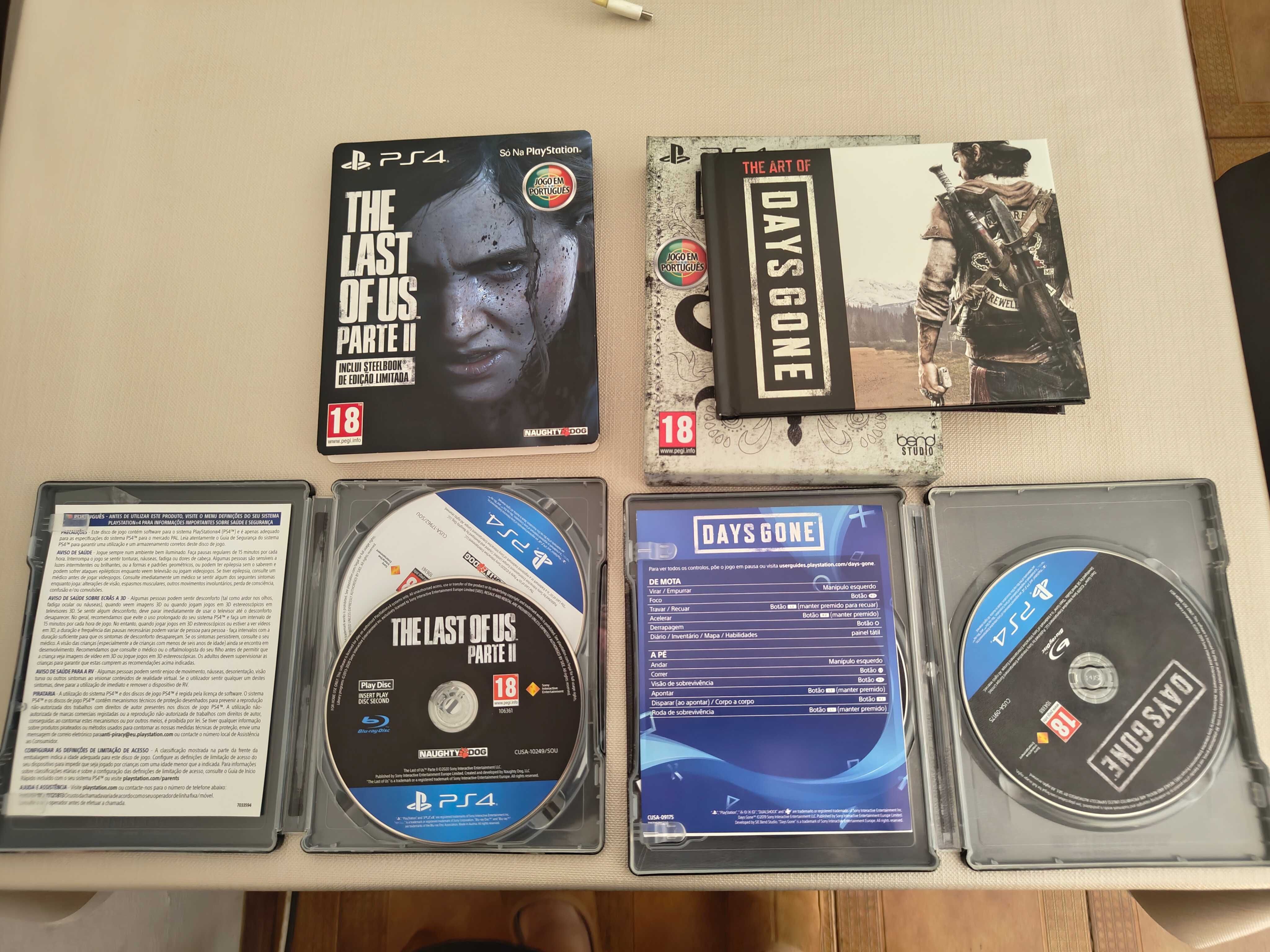 Jogos PS4/PS5 – The Last of Us, GTA V, Ghost of Tsushima, GT7, etc