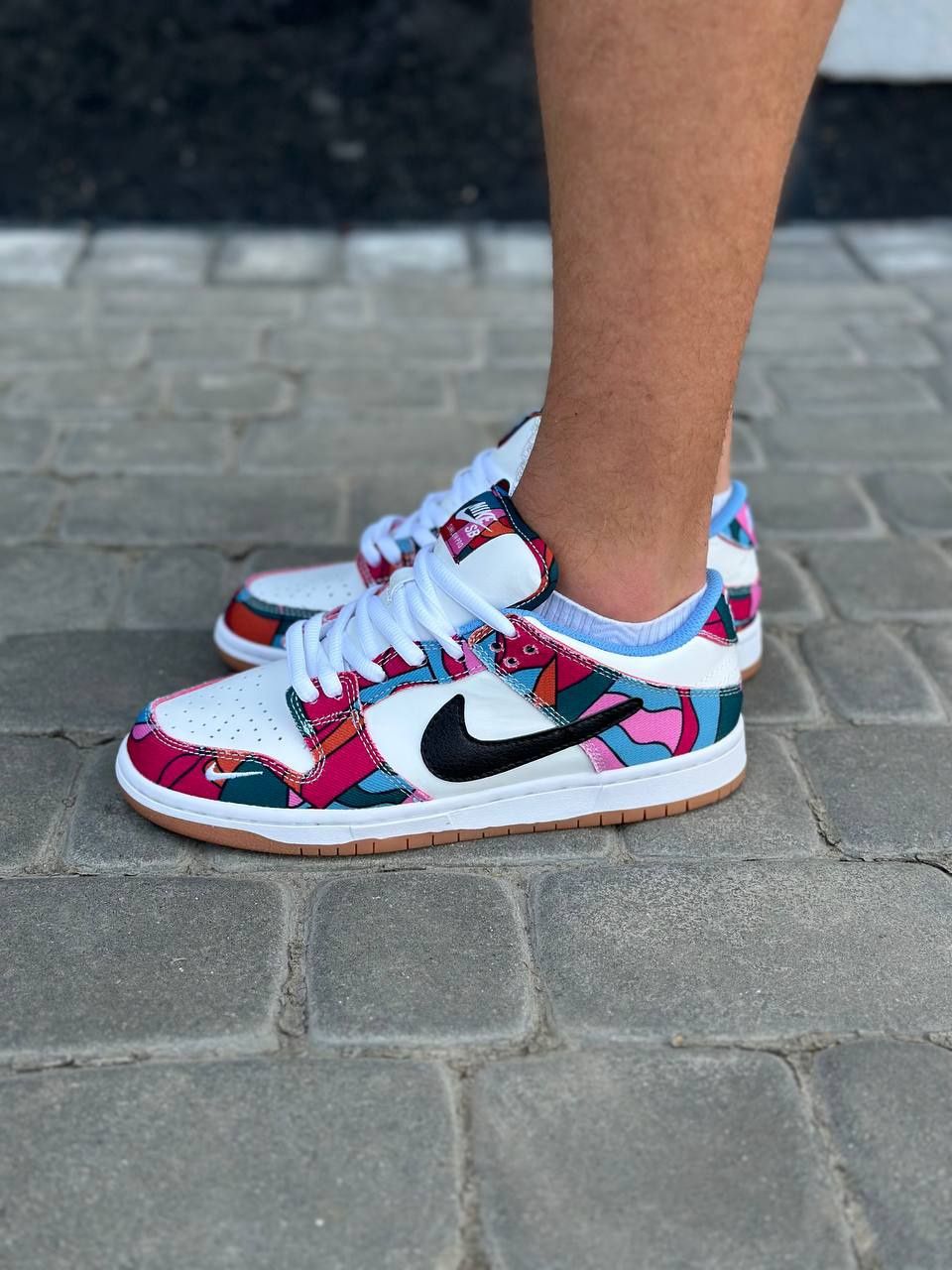 Кросівки чоловічі Nike SB Dunk Low Pro Parra Abstract Art