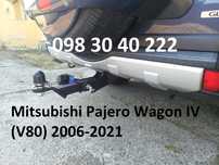 Фаркоп Паджеро Вагон Mitsubishi Pajero Wagon IV 2006-2021 Під квадрат