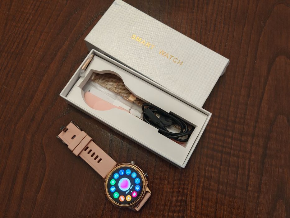 Smartwatch Gold - NOVO