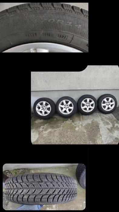 Opony zimowe + felgi 165/70 R14