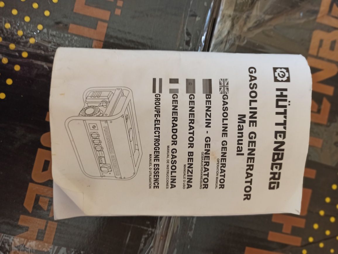 Генератор huttenberg H8500w