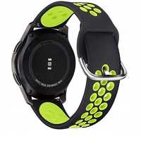 Pasek Softband do Galaxy Watch 3/45mm Black/Lime