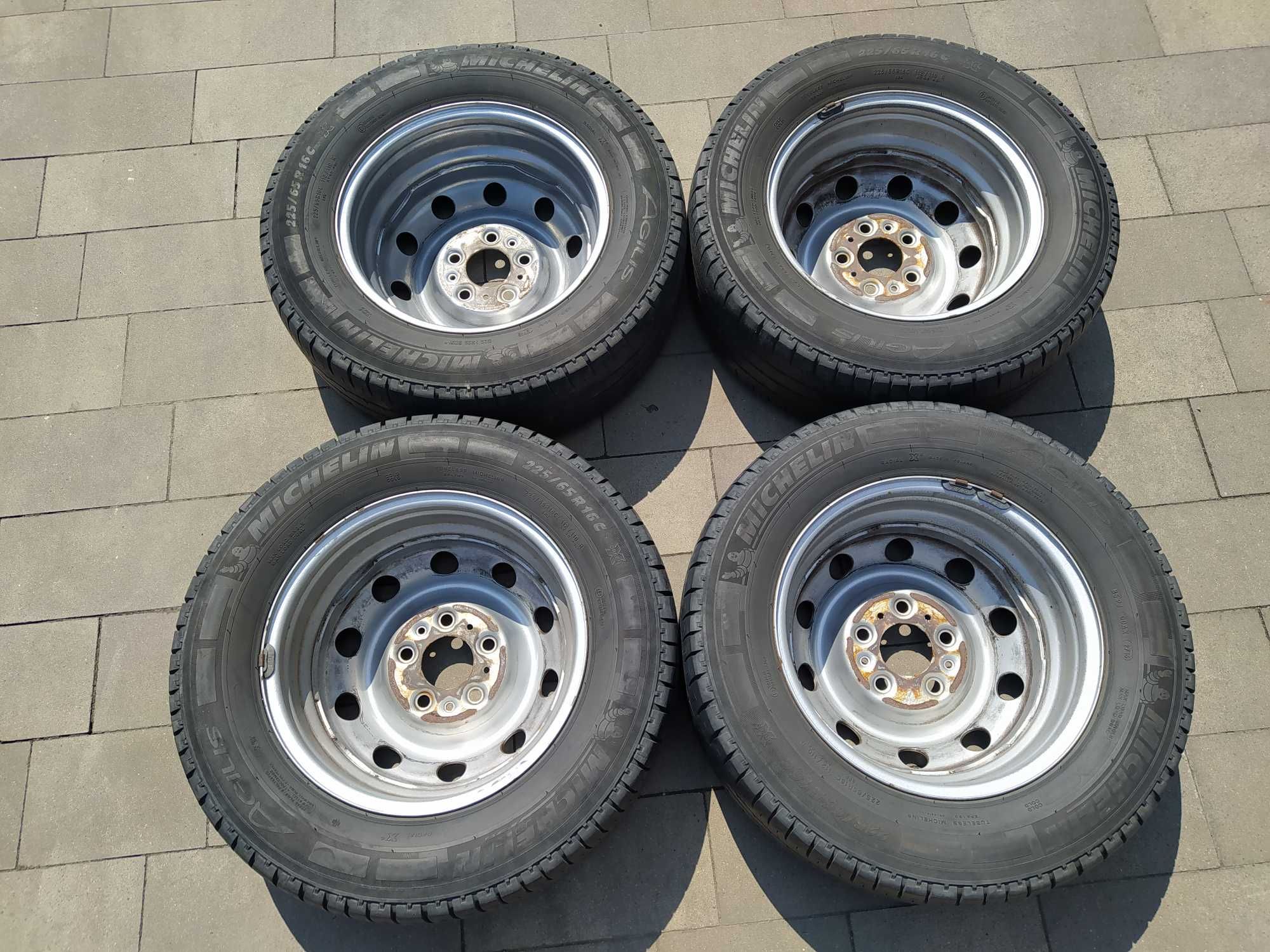 Koła Fiat Ducato 5x130 Michelin Agilis 225/65/16c opony felgi jumper