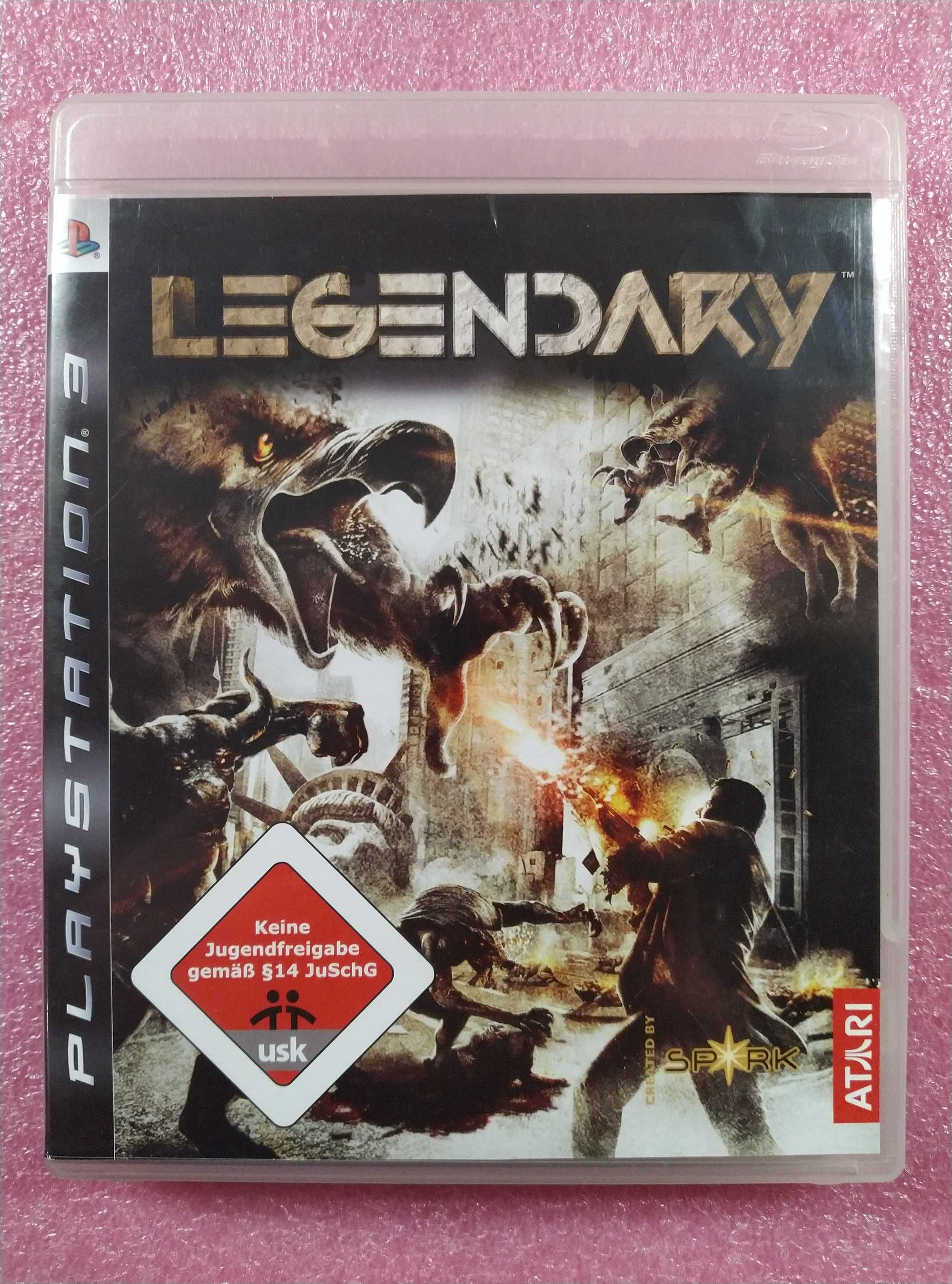 Legendary / shooter komplet stan BDB płyta lustro ang Playstation 3