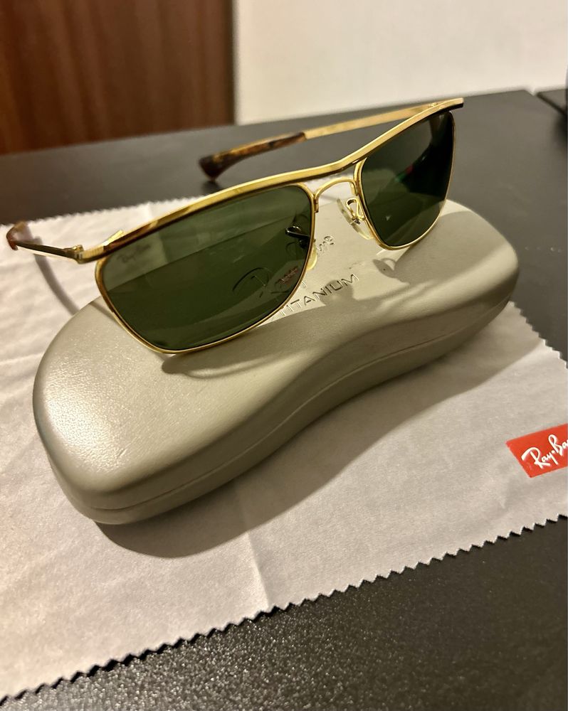 Okulary Rayban z lat 80-tych