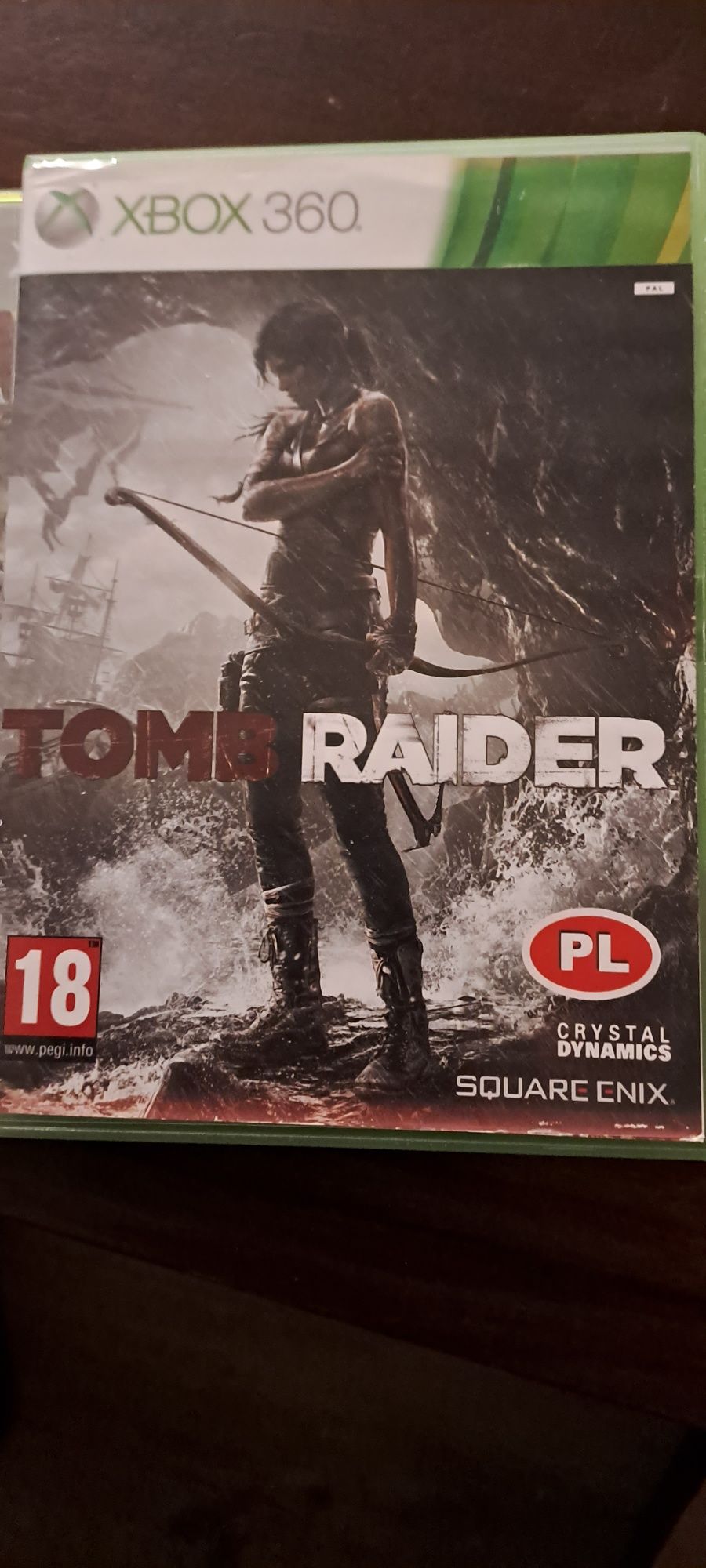 Gra na Xbox 360 tomb raider