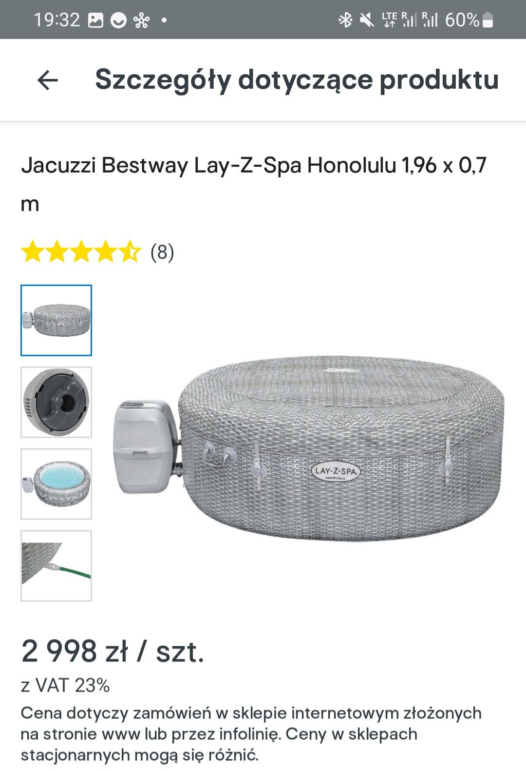 Jacuzzi Bestway honolulu