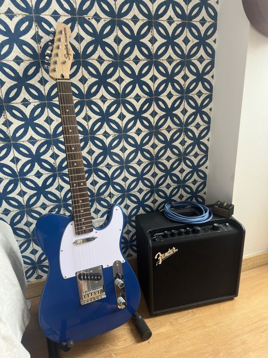 Fender Squier Affinity Telecaster + Mustang LT25