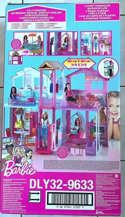 Domek dla lalek Barbie - zestaw