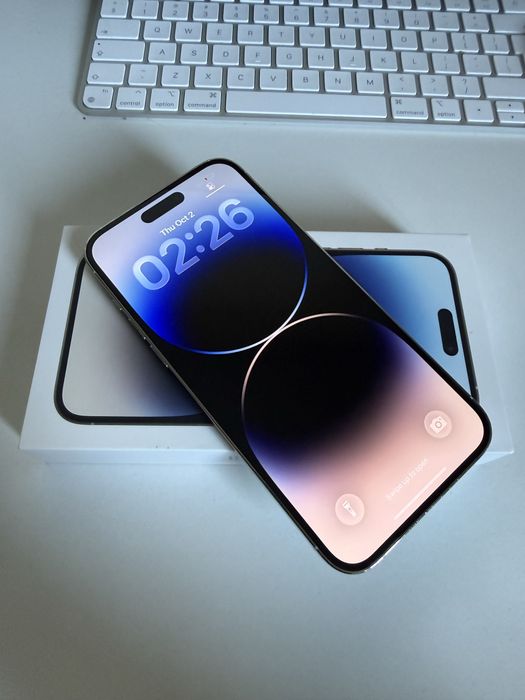iPhone 14 Pro Max 128gb Silver Bateria 100%