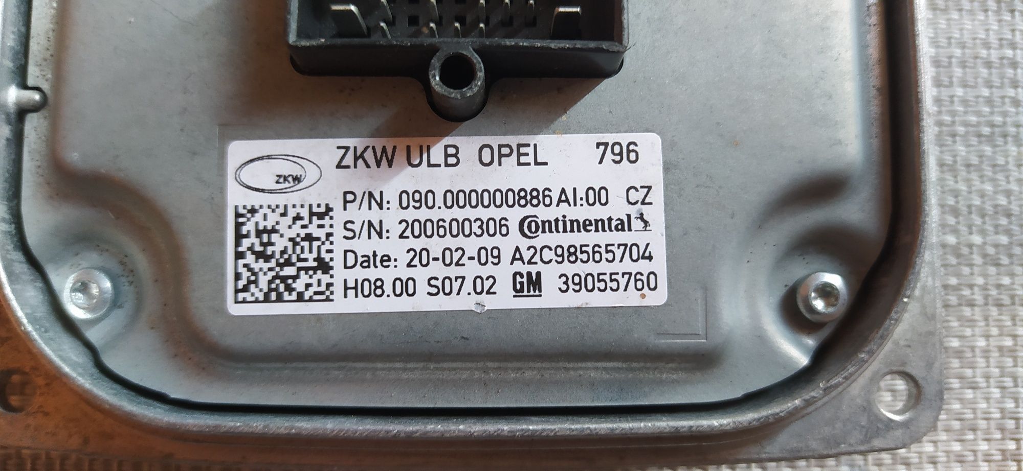 GM 39055760 Блок розжига  Opel