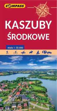 Mapa turystyczna - Kaszuby Środkowe 1:55 000 - praca zbiorowa