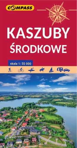 Mapa turystyczna - Kaszuby Środkowe 1:55 000 - praca zbiorowa