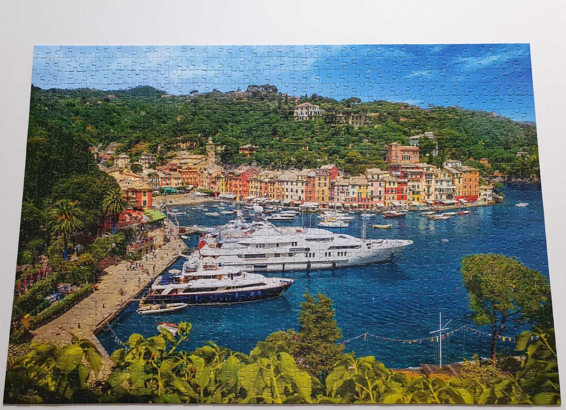 Puzzle 1000 - Portofino, Italy; Castorland