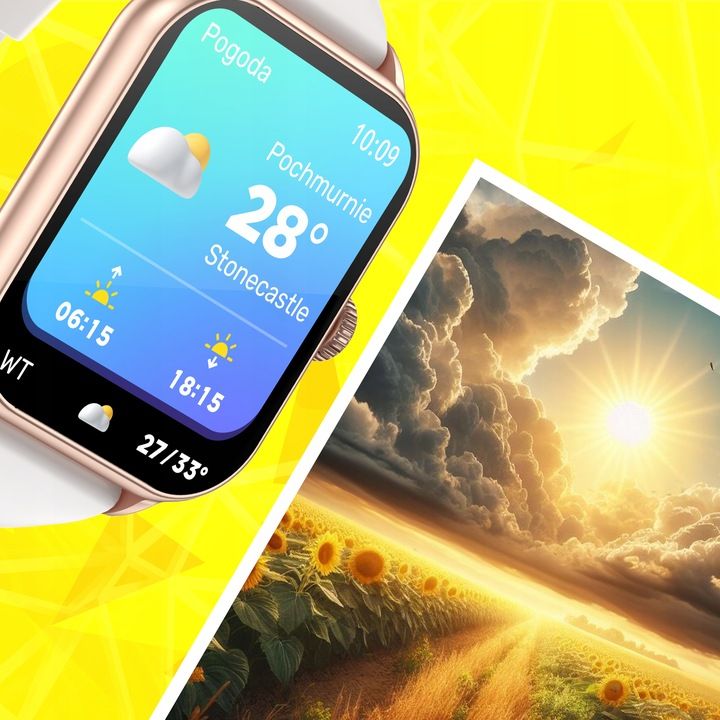 Smartwatch Damski Rozmowy Zegarek Sportowy Polskie Menu Pomiary Smart