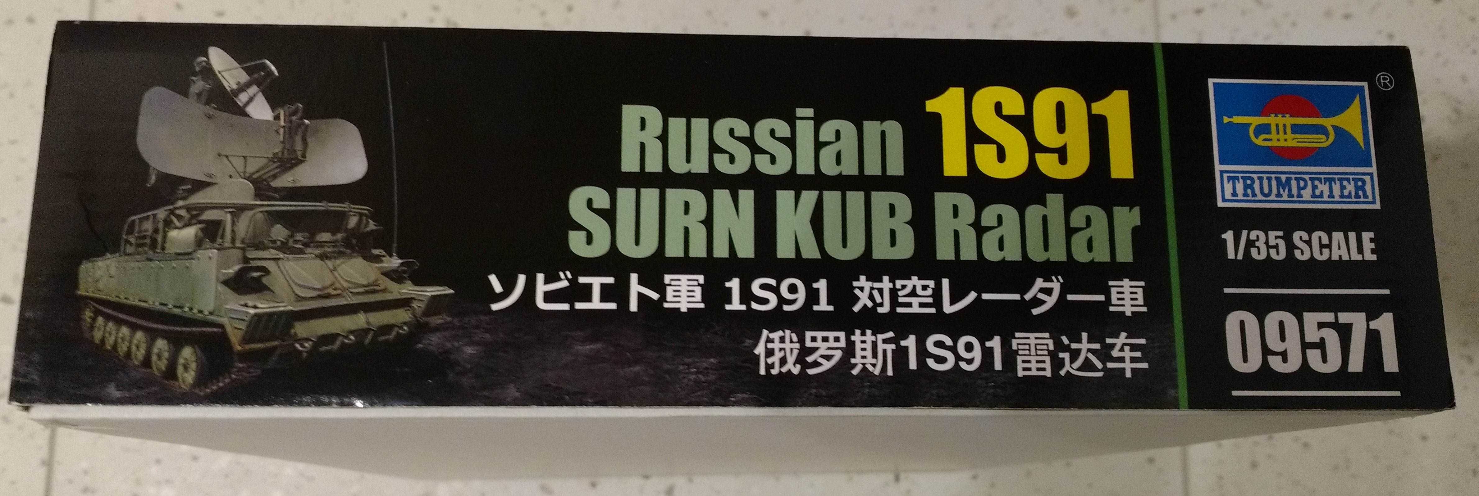 Model Trumpeter Russian 1S91 Surn Kub Radar 09571