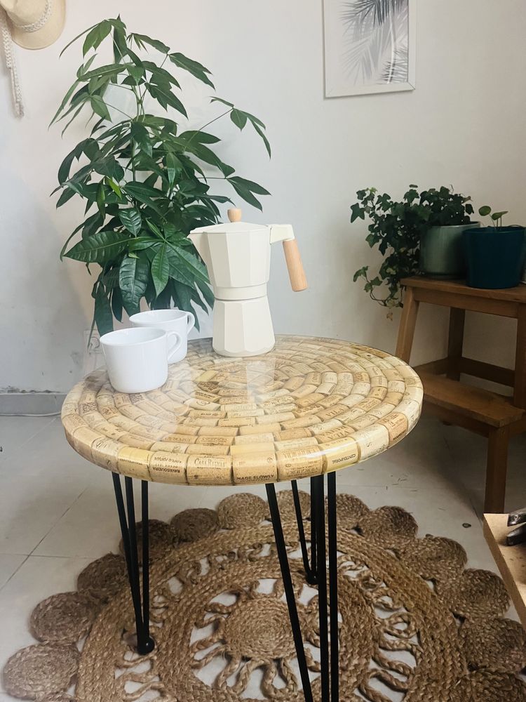 Mesa de centro em epoxy