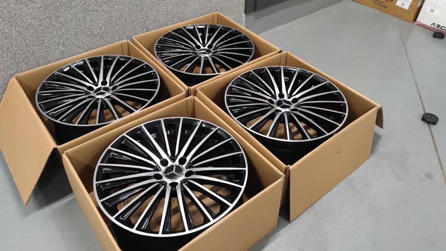 Felgi Mercedes 19" 5x112 Black Diamond dwie szerokości