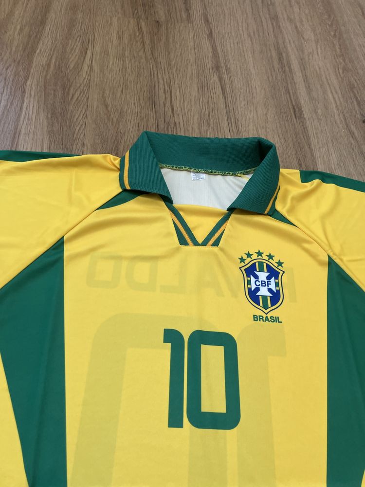 Rivaldo Koszulka Brazylii Brasil Brazylia Piłkarska Football