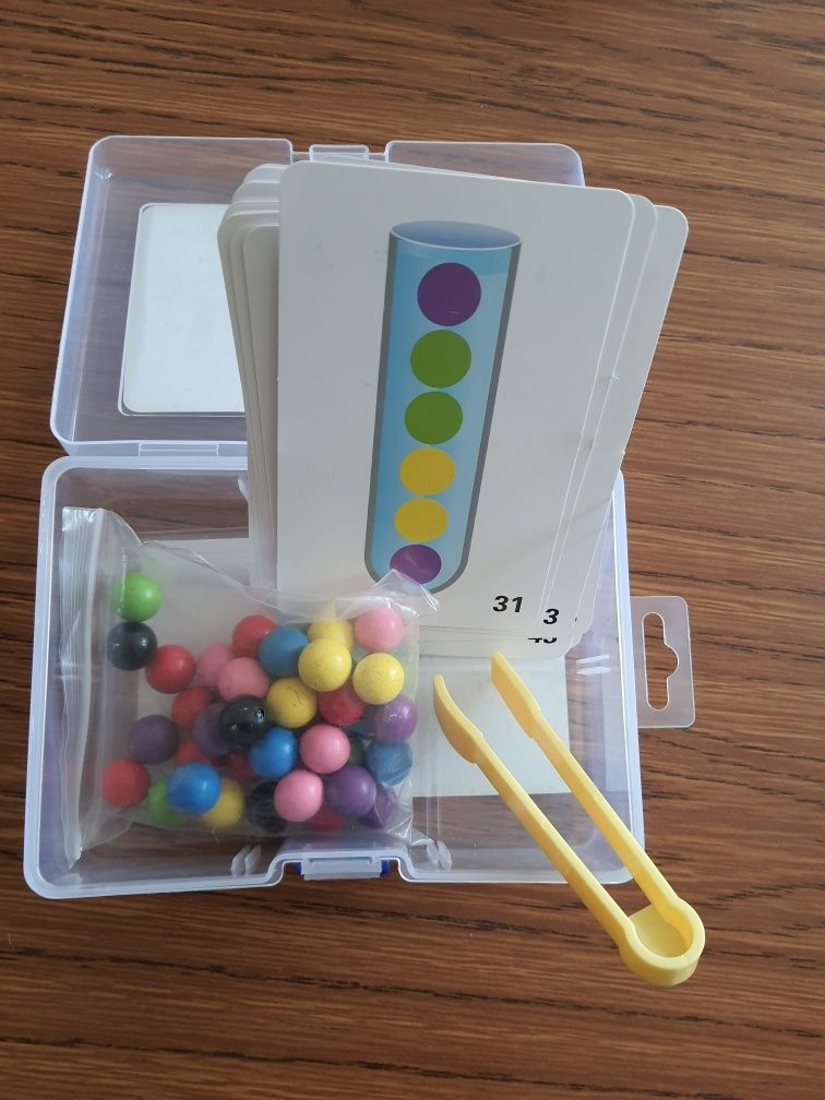Zabawka układanie kolorów Montessori