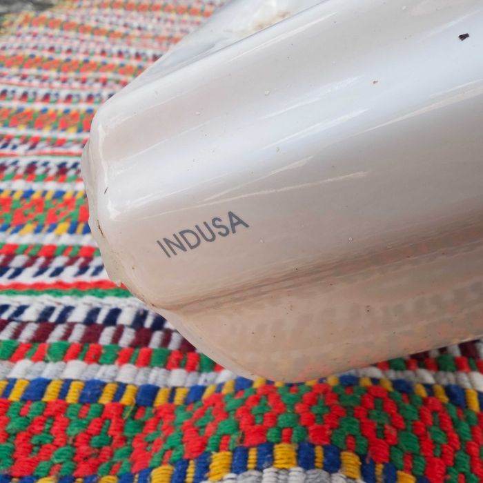 Lavatório com pedestal e torneira INDUSA