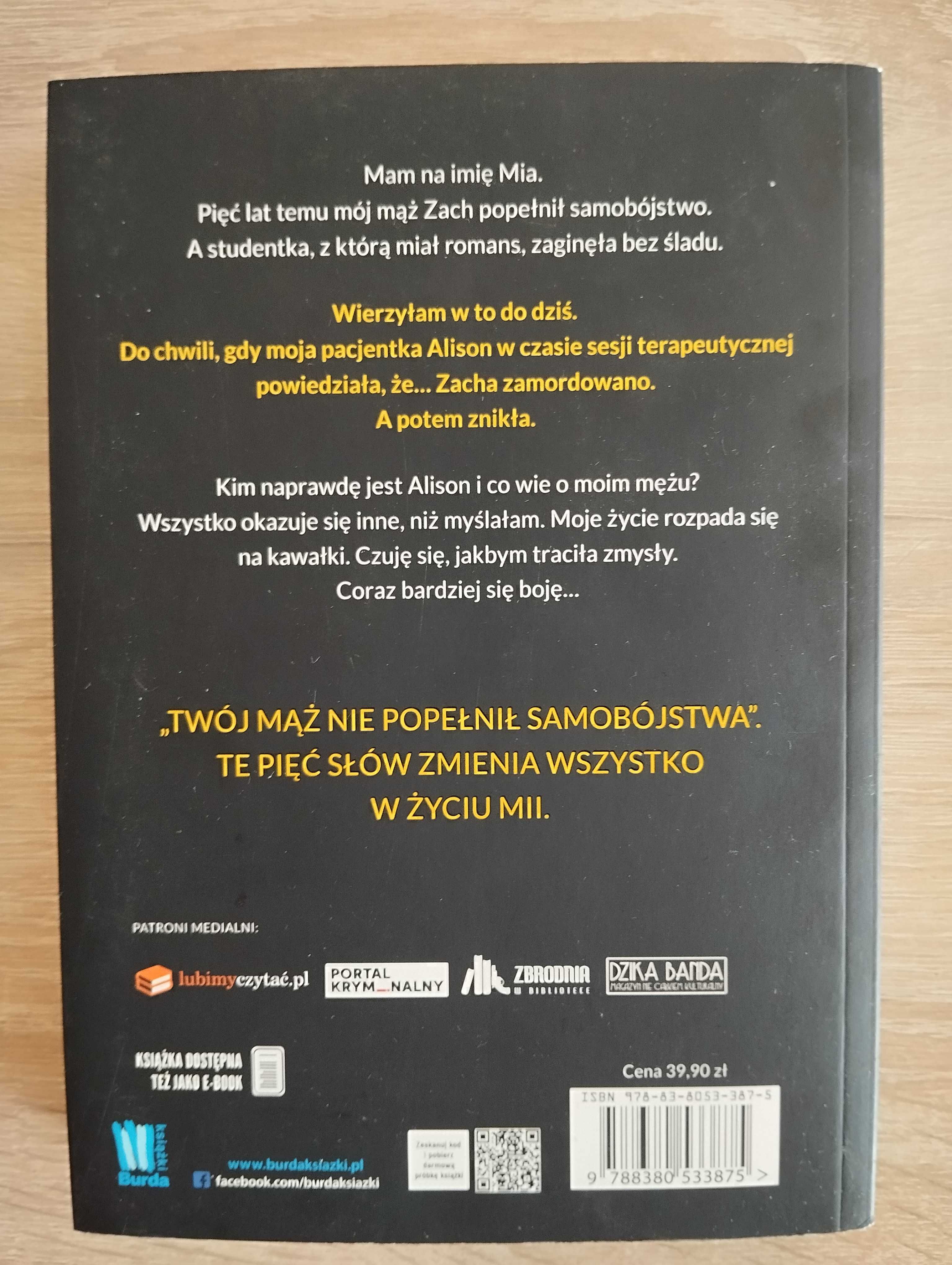 Książka Nie ufaj nikomu Kathryn Croft