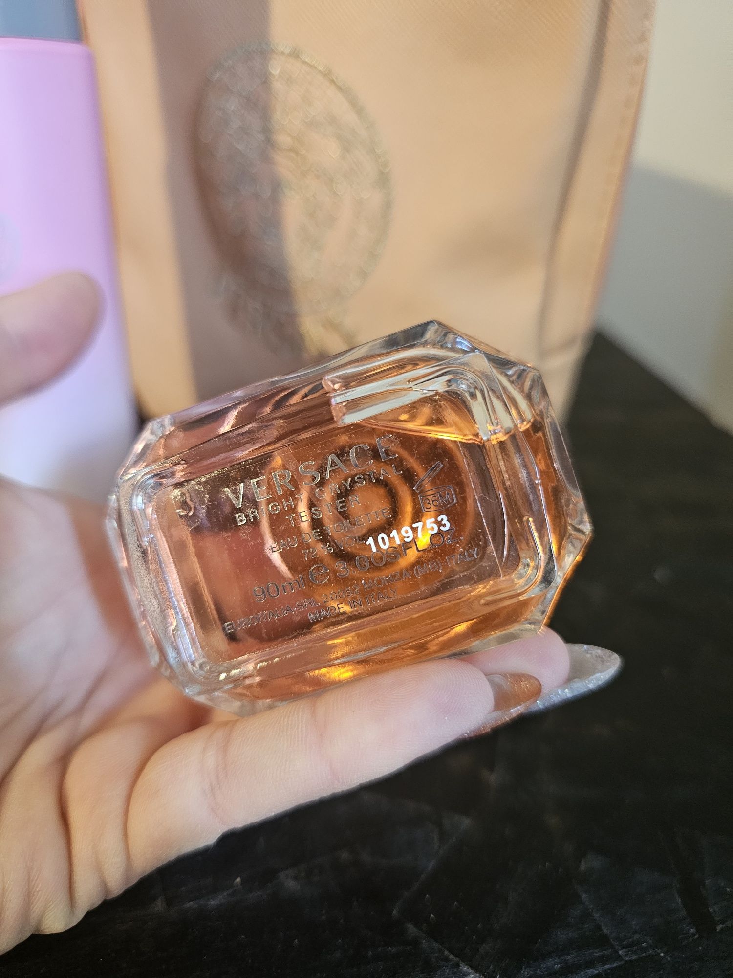 Zestaw prezentowy Versace crystal perfumy dezodorant