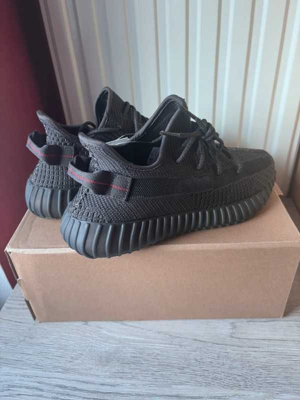 Czarny|Sportowe-Męskie adidasYeezy UnisexTrampki 41