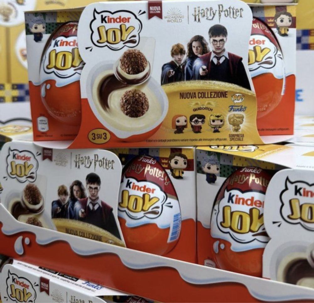 Набір Kinder Joy Funko Harry Potter Quidditch нова колекція 2024 року