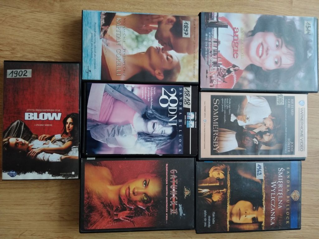 Filmy na kasetach wideo VHS