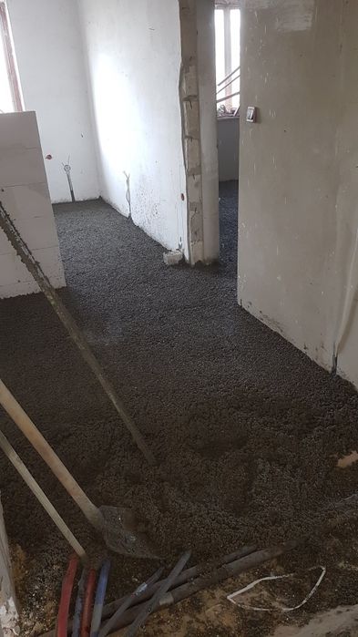 Wylewki Mixokretem Styrobeton granulat steropianowy Posadzki miksokret