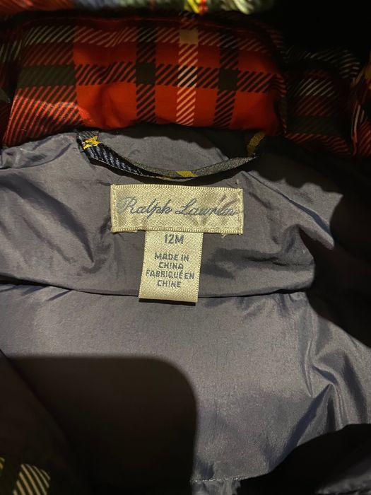 Оригінальний дитячий пуховик Ralph Lauren