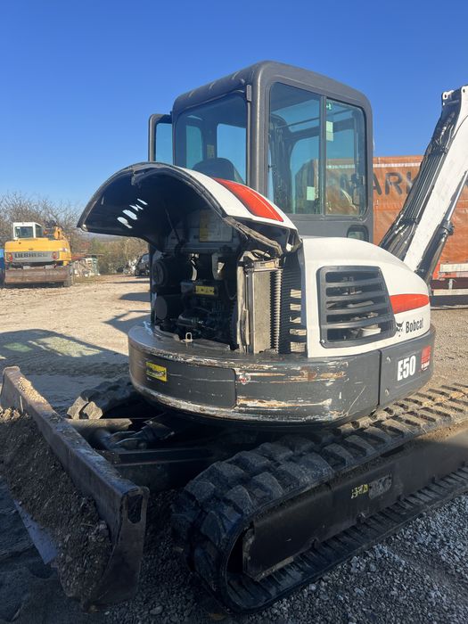 Minikoparka Bobcat E 50 zamiana