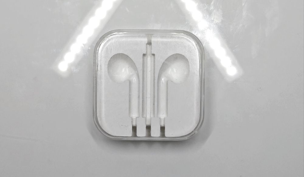Caixa auriculares Apple original