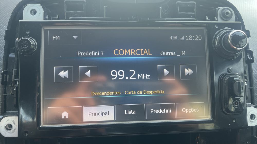 Rádio Renault Clio IV (2015)