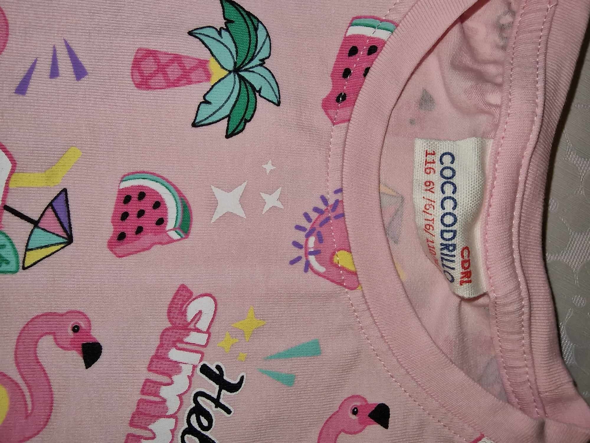 Koszulka dziewczęca Coccodrillo rozm 116