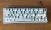 Klawiatura mechaniczna Wormier sk65 custom qtuo bunny gatetom milky