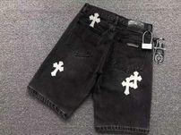 В НАЯВНОСТІ‼️ Джинсові шорти Chrome Hearts
