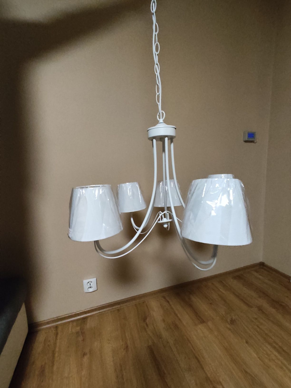 Lampa wisząca Trio Cortez E14 5x28W biały